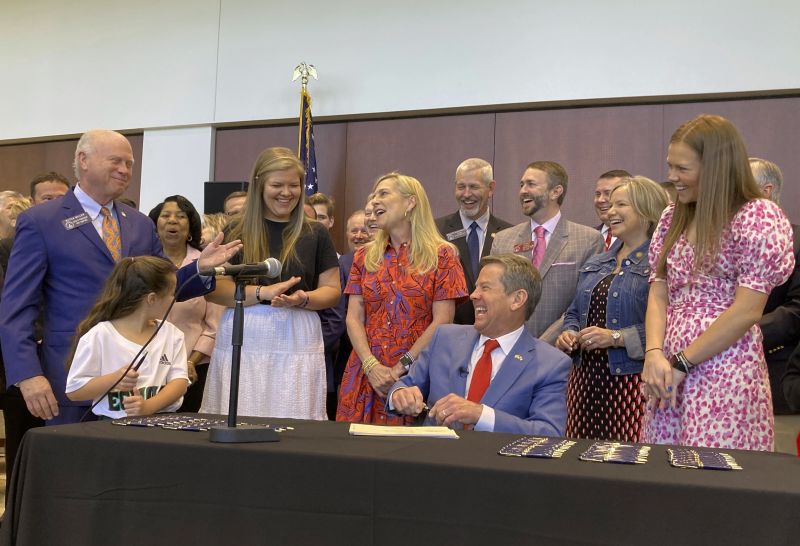 Kemp Signs Bill Into Law That Limits Discussions About Race In ...