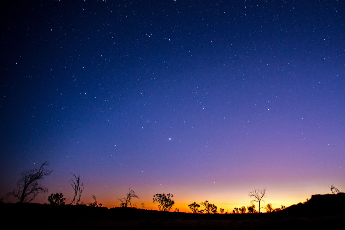 Sunsets like this await Larapinta Trail visitors.   