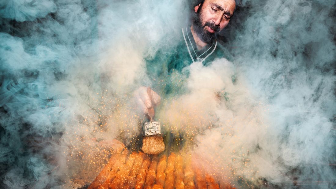 <strong>Overall and Street Food winner | Debdatta Chakraborty of India | "Kebabiyana":</strong> Khayam Chowk is an ordinary alleyway by day. But in the evening, the aroma and smoke of wazwan kebabs cooking over charcoal turn this street into a food lovers' paradise. Click for a selection of winners: