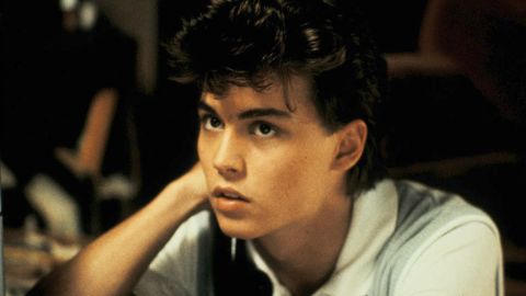 Johnny Depp in a scene from "A Nightmare on Elm Street." 