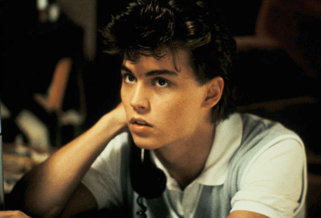 Johnny Depp in a scene from "A Nightmare on Elm Street."