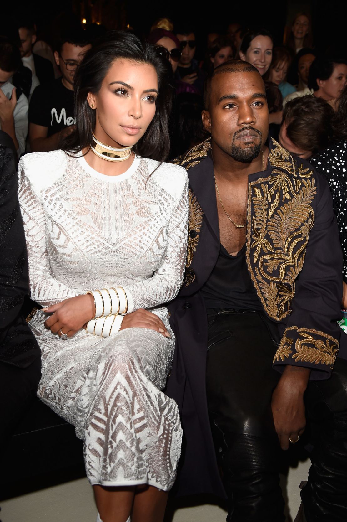 Kim Kardashian, with Kanye West here in 2014, was declared legally single last month.