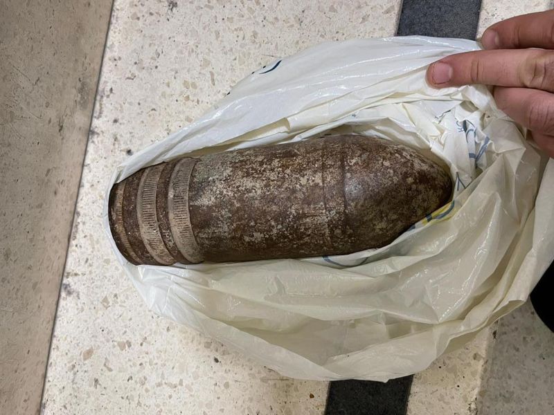 Chaos As American Family Brings Unexploded Shell To Israel Airport | CNN