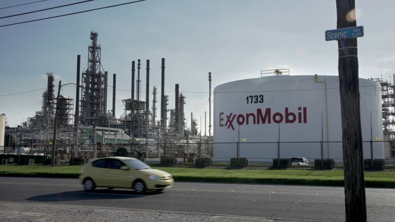 What Did Exxon Mobil Close At