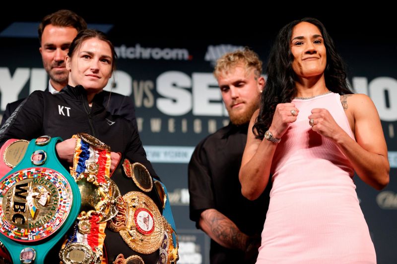 Katie Taylor and Amanda Serrano set to make boxing history CNN