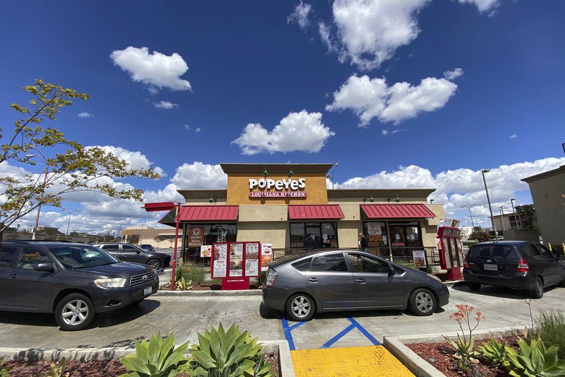 Popeyes has big expansion plans for this year. 