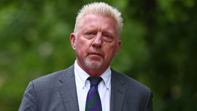 Tennis great Boris Becker released from UK prison and has left for Germany after reports of deportation | CNN