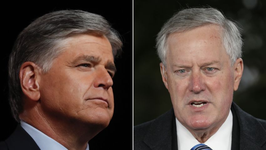 Sean Hannity/Mark Meadows split for video vpx