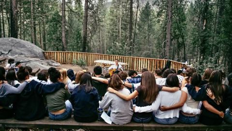 Parents are expected to pay 10% to 15% more this summer for camps, according to the American Camp Association. Pictured here is Camp Tawonga in the Stanislaus National Forest outside of Yosemite National Park.