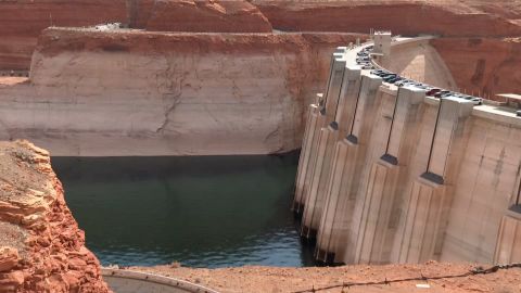 If the water level falls another 32 feet, Glen Canyon Dam will no longer produce electricity.