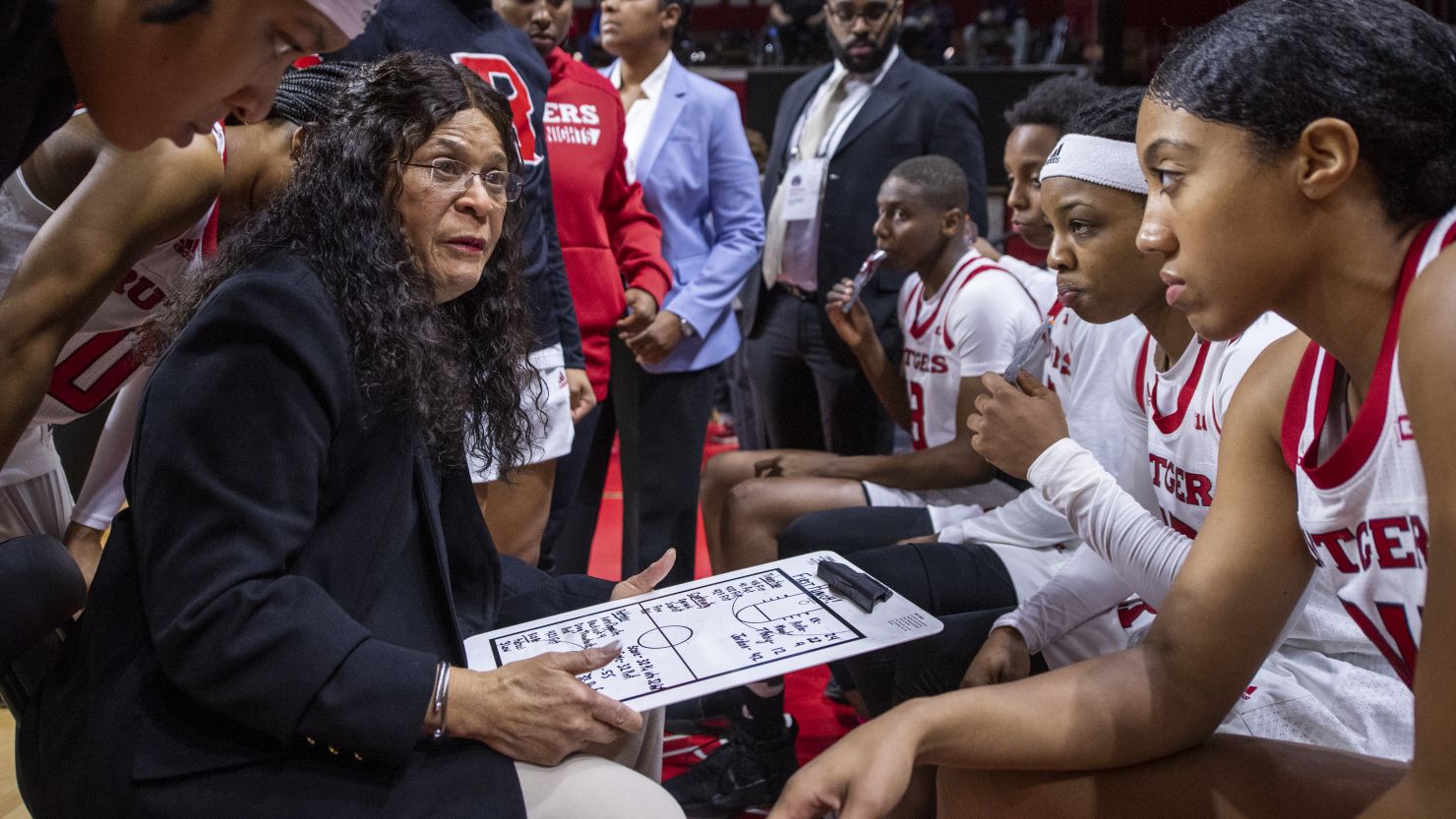 Retiring Rutgers women's basketball coach C. Vivian Stringer was inducted into the Naismith Basketball Hall of Fame in 2009.