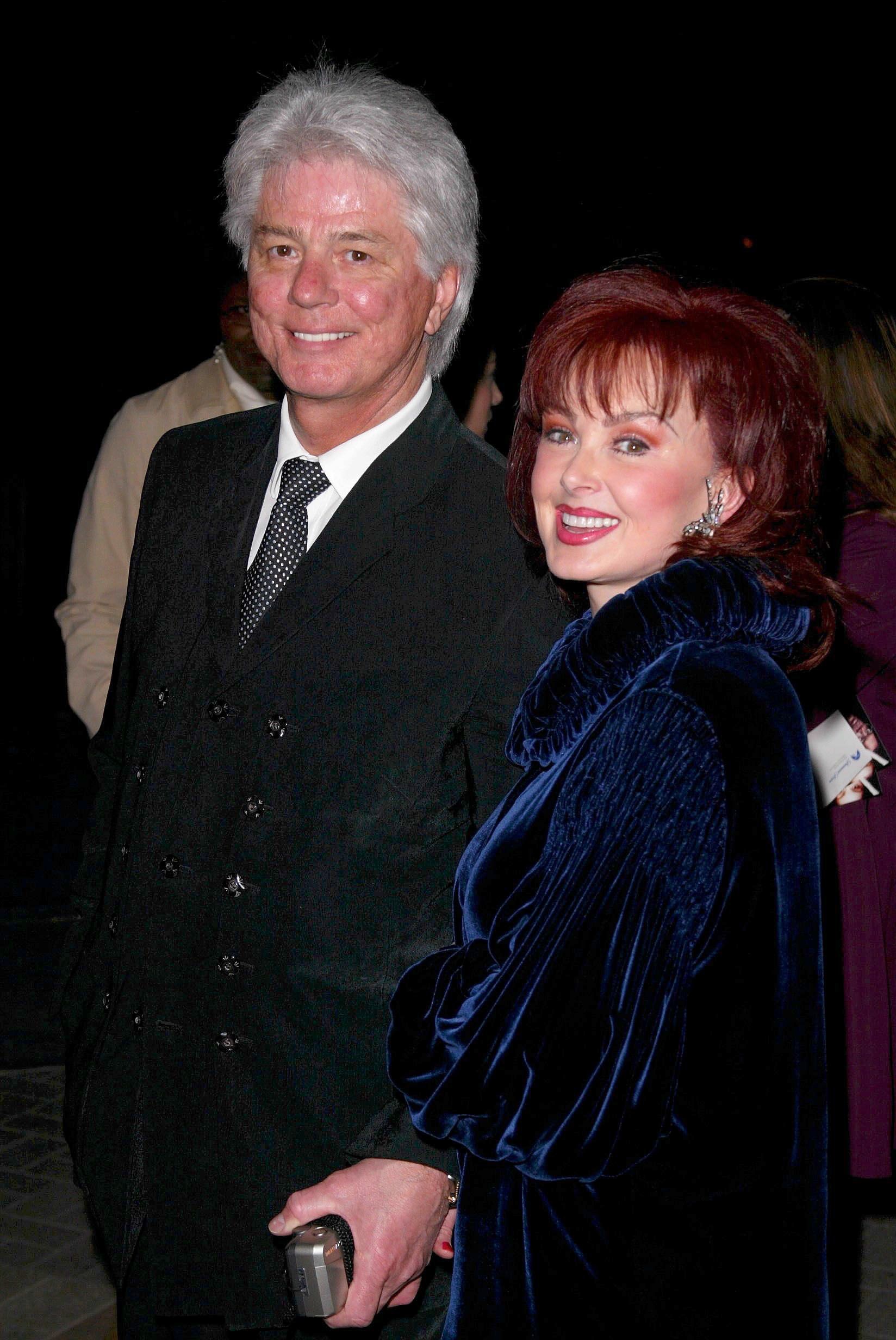 Judd and husband Larry Strickland at the 'Twisted' film premiere in Los Angeles on February 23, 2004.