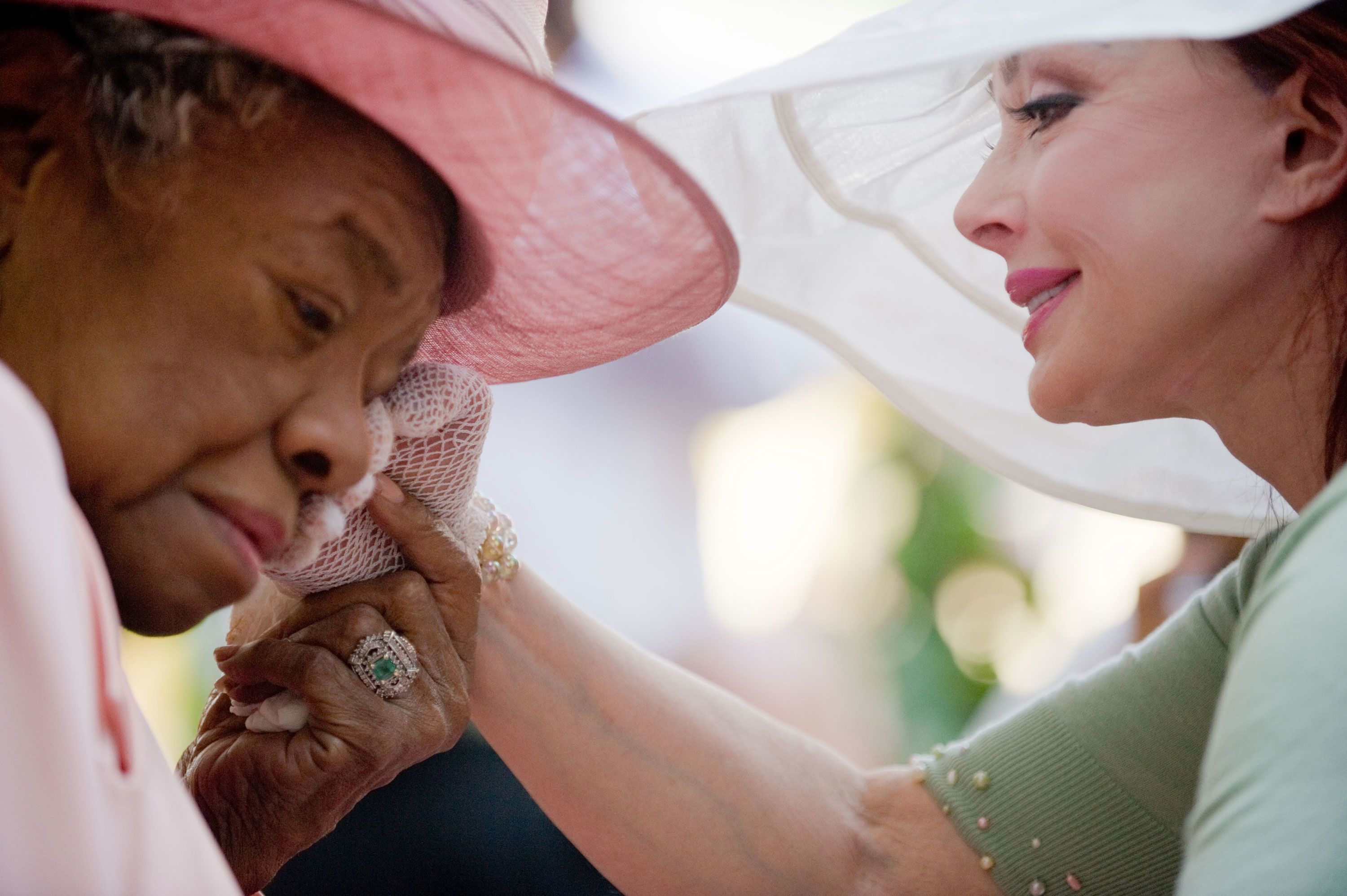 Poet Maya Angelou and Judd attend Angelou's 82nd birthday party in Winston-Salem, North Carolina, on May 20, 2010.