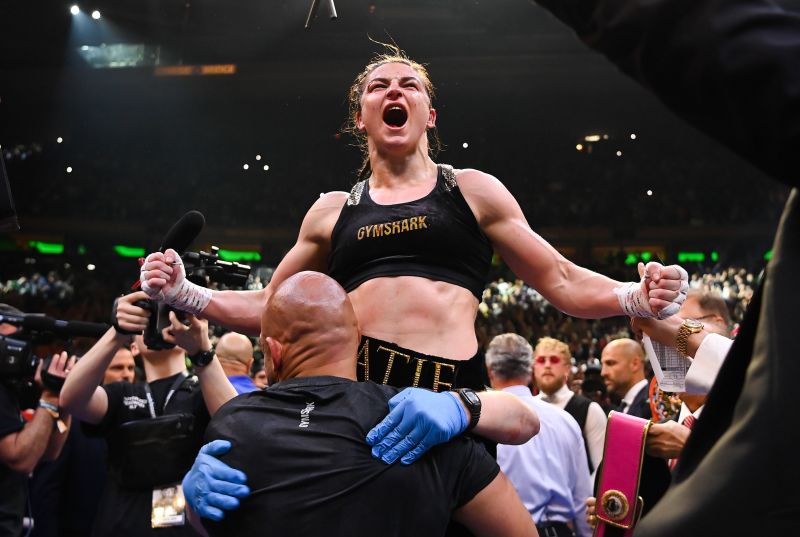 Katie Taylor Defeats Amanda Serrano In First Boxing Match Headlined By ...