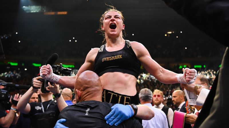 Katie Taylor defeats Amanda Serrano in first boxing match headlined by two women at Madison Square Garden – CNN