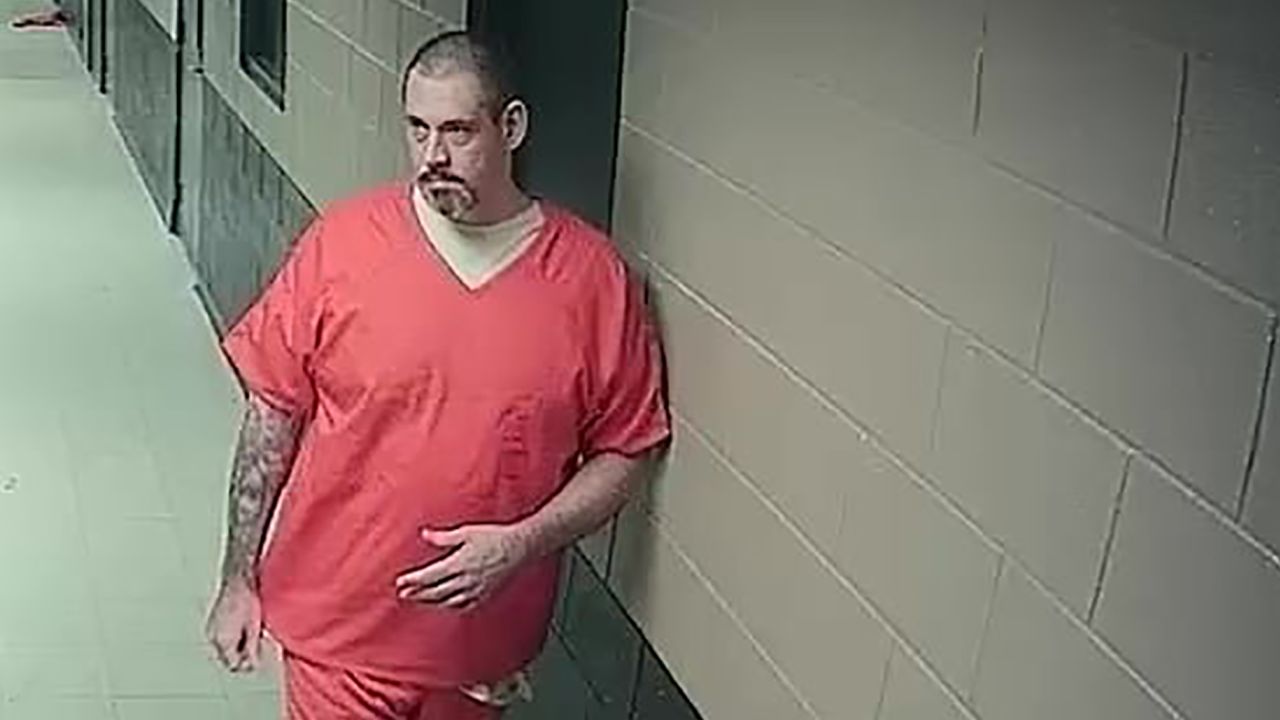 White is 6-foot-9 and weighs about 330 pounds, the US Marshals Service said.