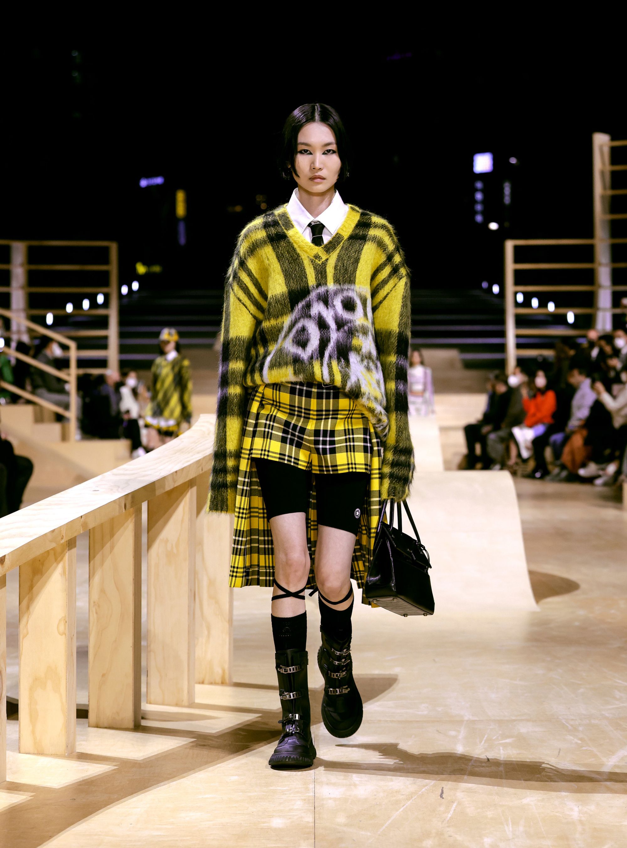 Hoyeon at the Women's Pre-Fall 2023 show in Seoul