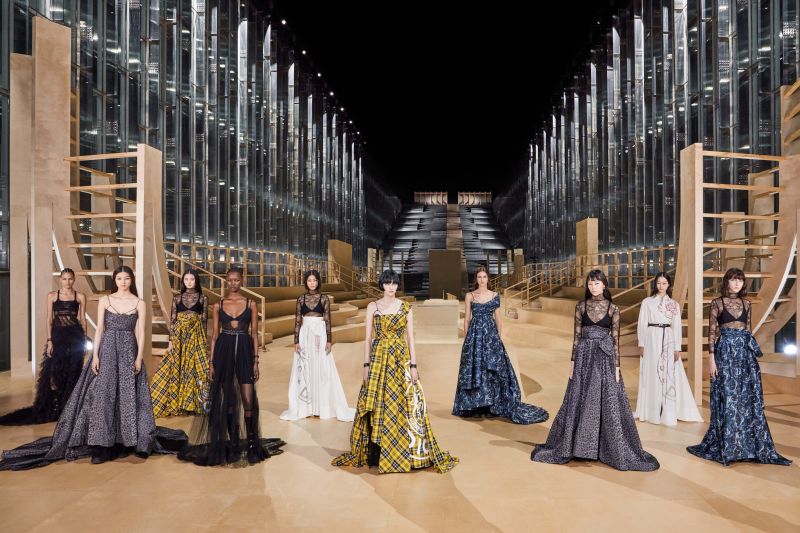 Christian dior fashion clearance show