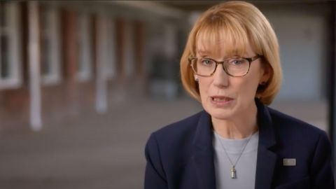 Sen. Maggie Hassan (D-N.H.) appears in a new campaign ad. 