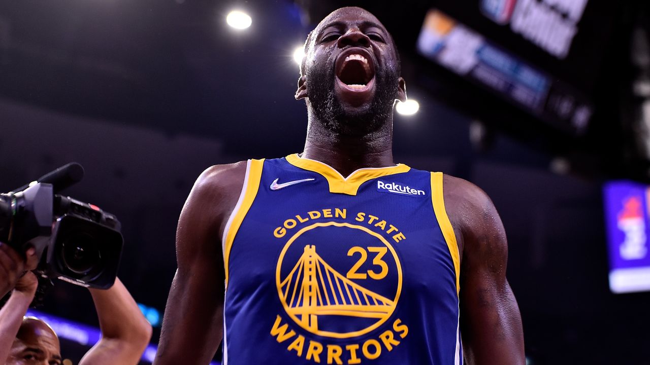 Draymond Green reacts after being ejected during Game 1 against the Memphis Grizzlies.