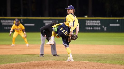 Mat Wolf is one of several players with colorful credentials to appear on the Bananas roster.