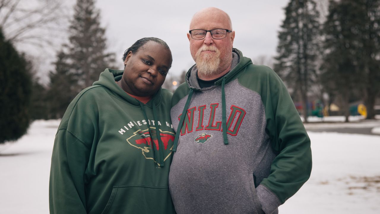 Bridget and Kevin Littlefield have been going to a food pantry more often as grocery prices rise.