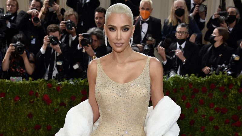 Kim Kardashian Wore Marilyn Monroe to the 2022 Met Gala, and the
