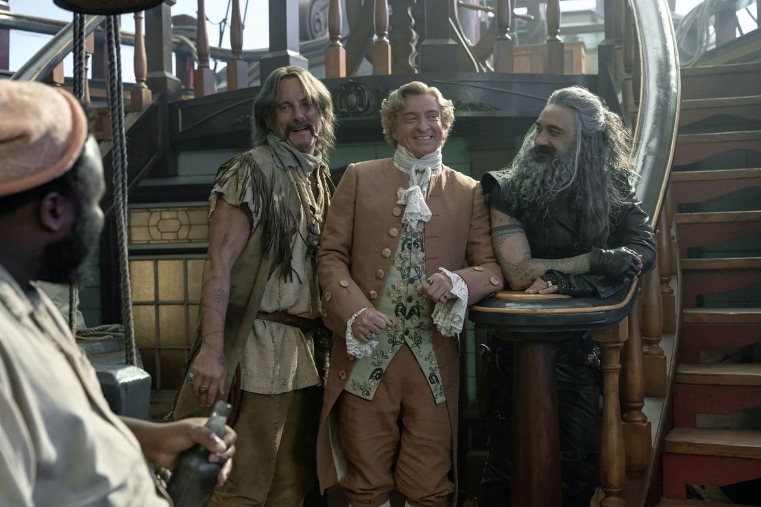 Will Arnett, Rhys Darby and Taika Waititi in "Our Flag Means Death."
