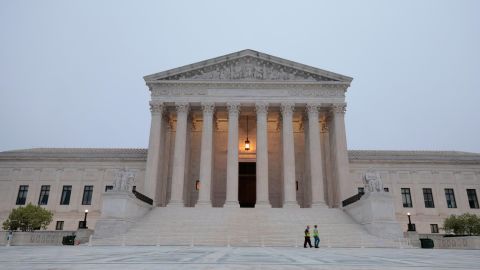 A view of the U.S.Supreme Court Building on May 03, 2022 in Washington, DC. (Photo by Anna Moneymaker/Getty Images)