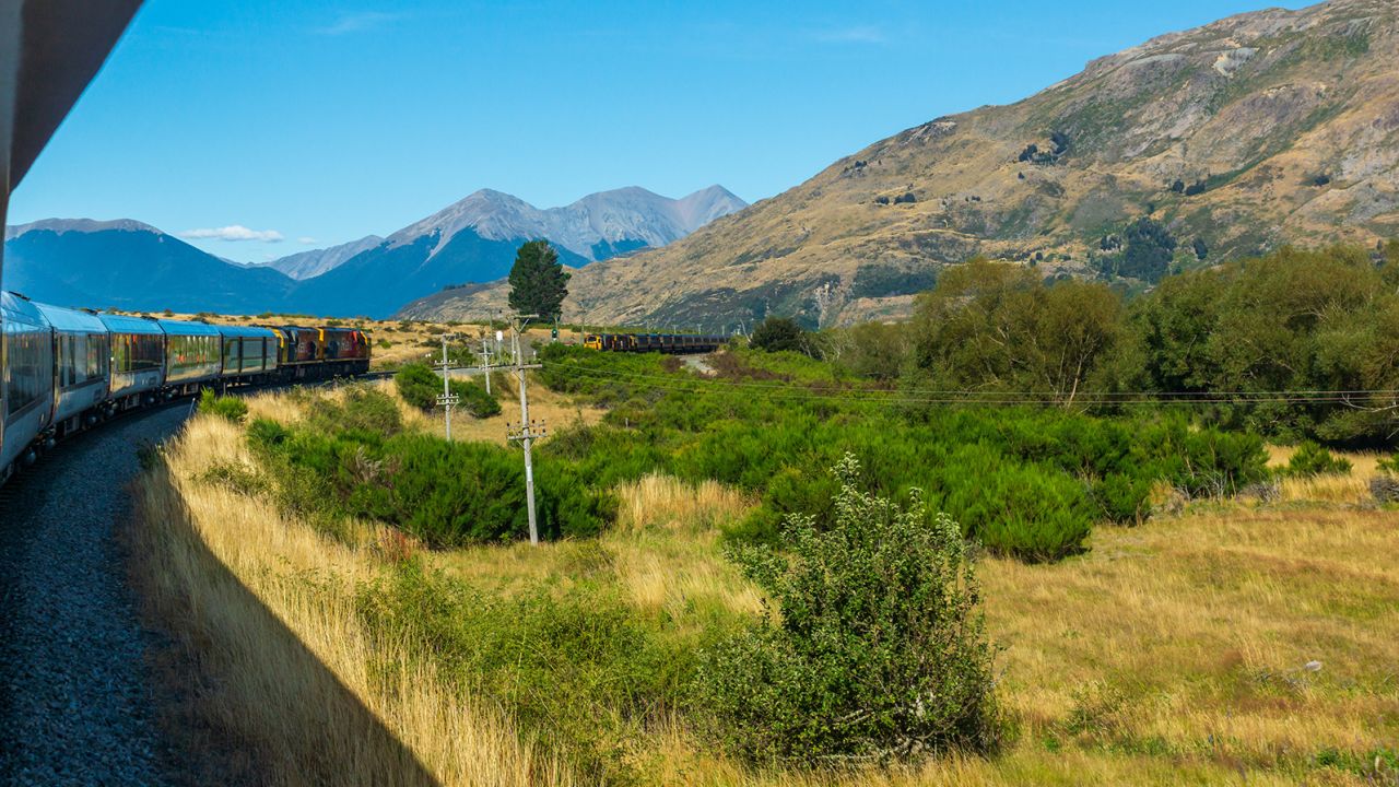 TranzAlpine traverses Arthur's Pass on New Zealand's South Island.