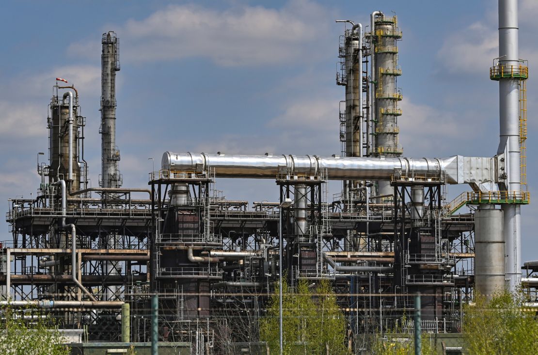 The PCK oil refinery in Schwedt, Germany, owned by Russia's Rosneft. 