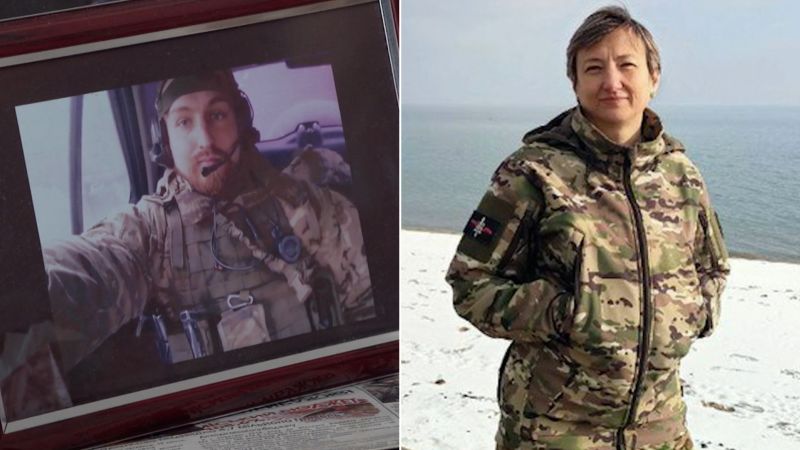 This sniper died fighting in 2018. Now his mother is defending Ukraine ...