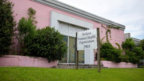 Jackson Women's Health Organization, the last abortion clinic in Mississippi, in seen in Jackson on May 3, 2022.