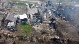 A 22-minute video shot by a surveillance drone over the Ukrainian town of Popasna has illustrated the stunning destruction being inflicted on settlements across the eastern regions of Luhansk and Donetsk.