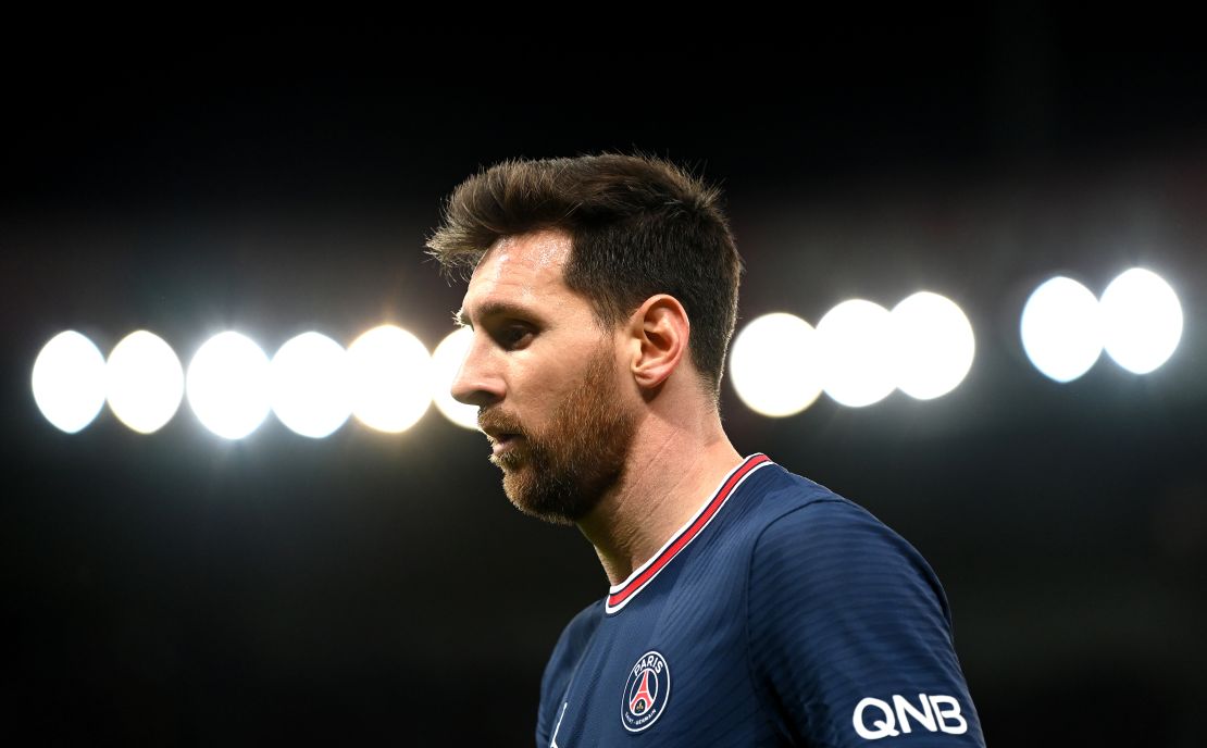 Messi has had a disappointing debut season at PSG.