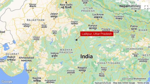 lalitapur india MAP