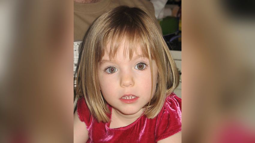 FILE - This undated family photo shows Madeleine McCann. The parents of Madeleine McCann, a British toddler who vanished from an apartment during her family's vacation in Portugal 15 years ago and captured global interest, say they remain hopeful that efforts by police in three countries to solve the mystery will eventually bring answers. Kate and Gerry McCann, both British doctors living in England, said in a statement to mark the anniversary of their daughter's disappearance Tuesday, May 3, 2022 that "a truly horrific crime" was committed in 2007. (Family Photo via AP, File)