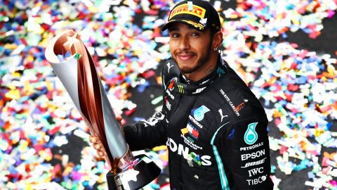 Hamilton has won seven F1 titles.