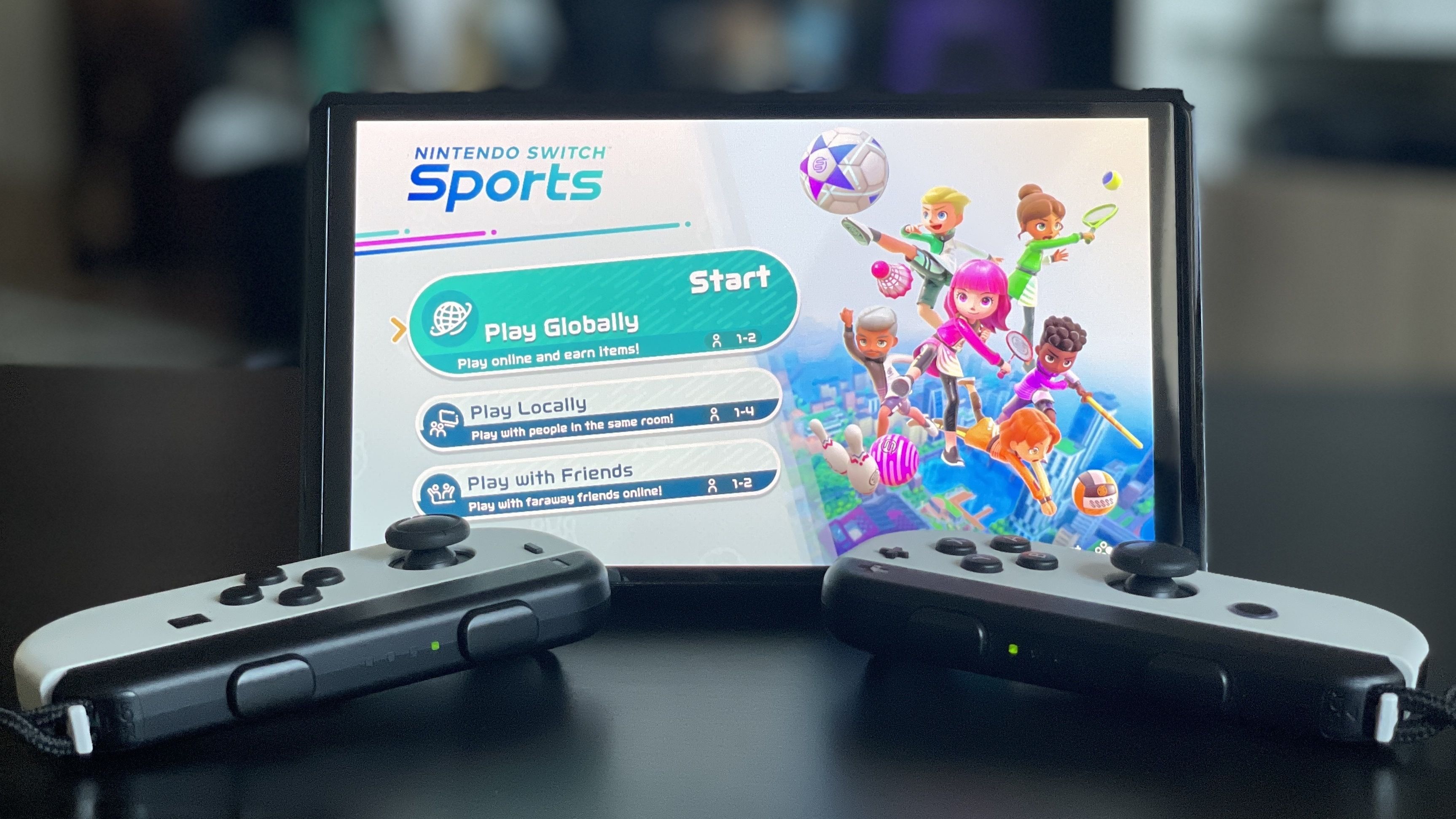 New soccer game in Switch Sports will include a leg strap with