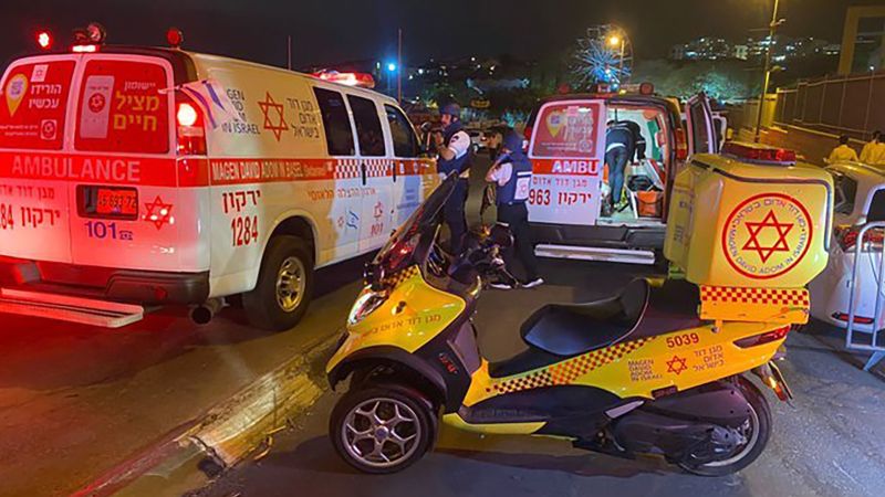 At least three killed in suspected terror assault in Israel