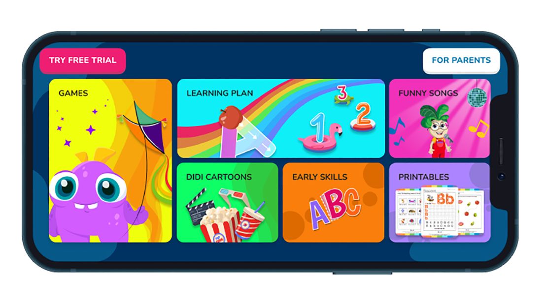 Keiki makes learning games and puzzles for kids aged 2 to 5 years old.