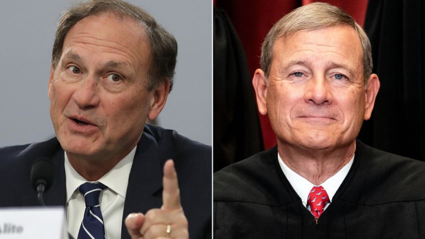 Samuel Alito John Roberts split