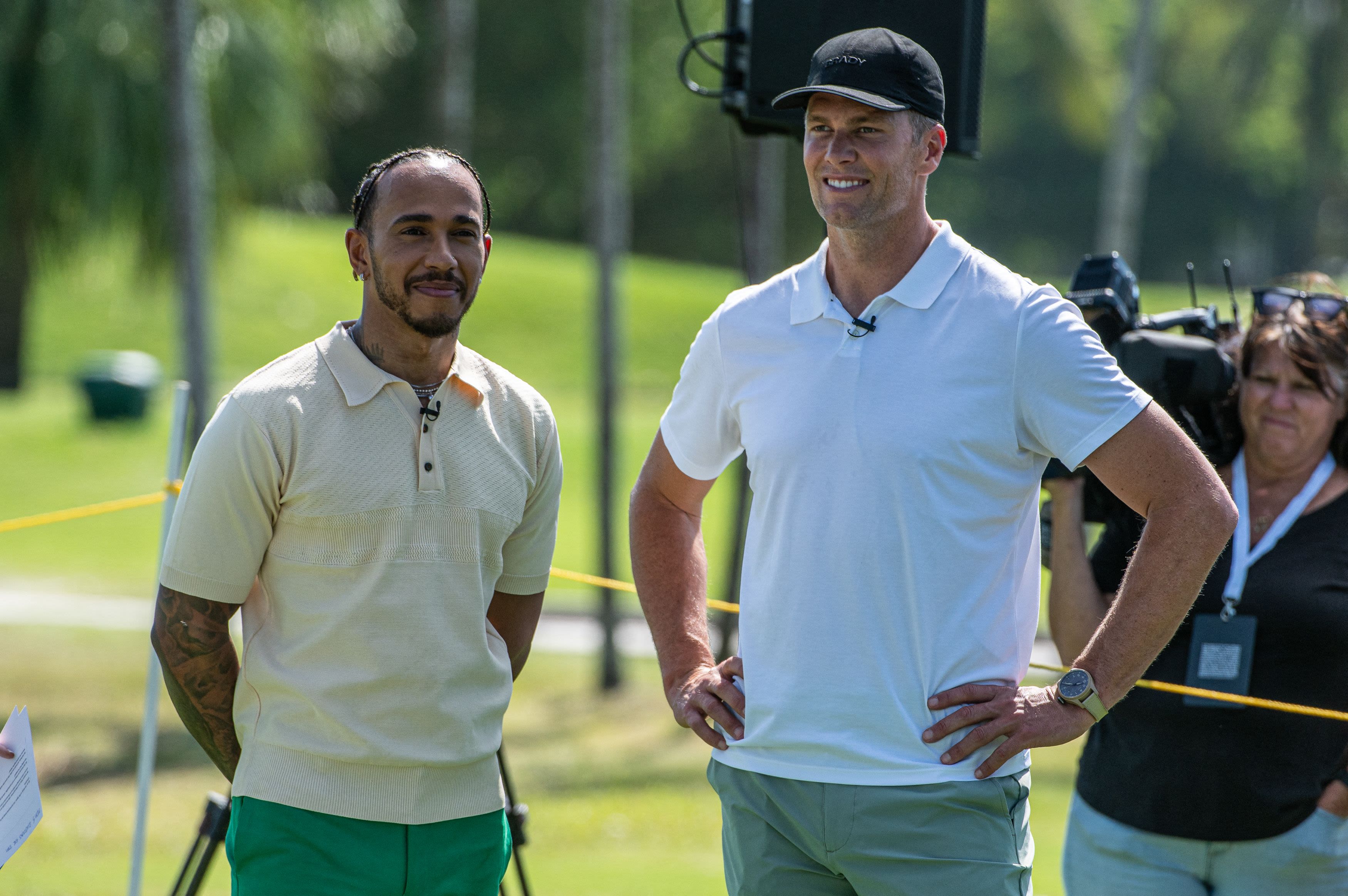 Tom Brady Unveils Tricked Out Golf Cart for The Match