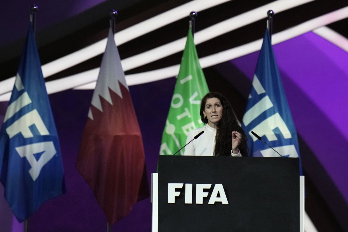 Lise Klaveness hit the headlines in March when she condemned the decision to allow Qatar to host the World Cup.