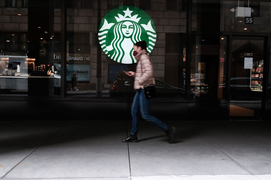 Starbucks is "deeply concerned" that it was excluded from a White House meeting with union representatives. 
