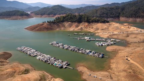Shasta Lake, California's largest water reservoir, is the key source for collecting and delivering large amounts of water through the Central Valley and into the Sacramento River Delta where the California State Water Project (aka California Aqueduct) begins, moving water to Southern California and all regions in between.