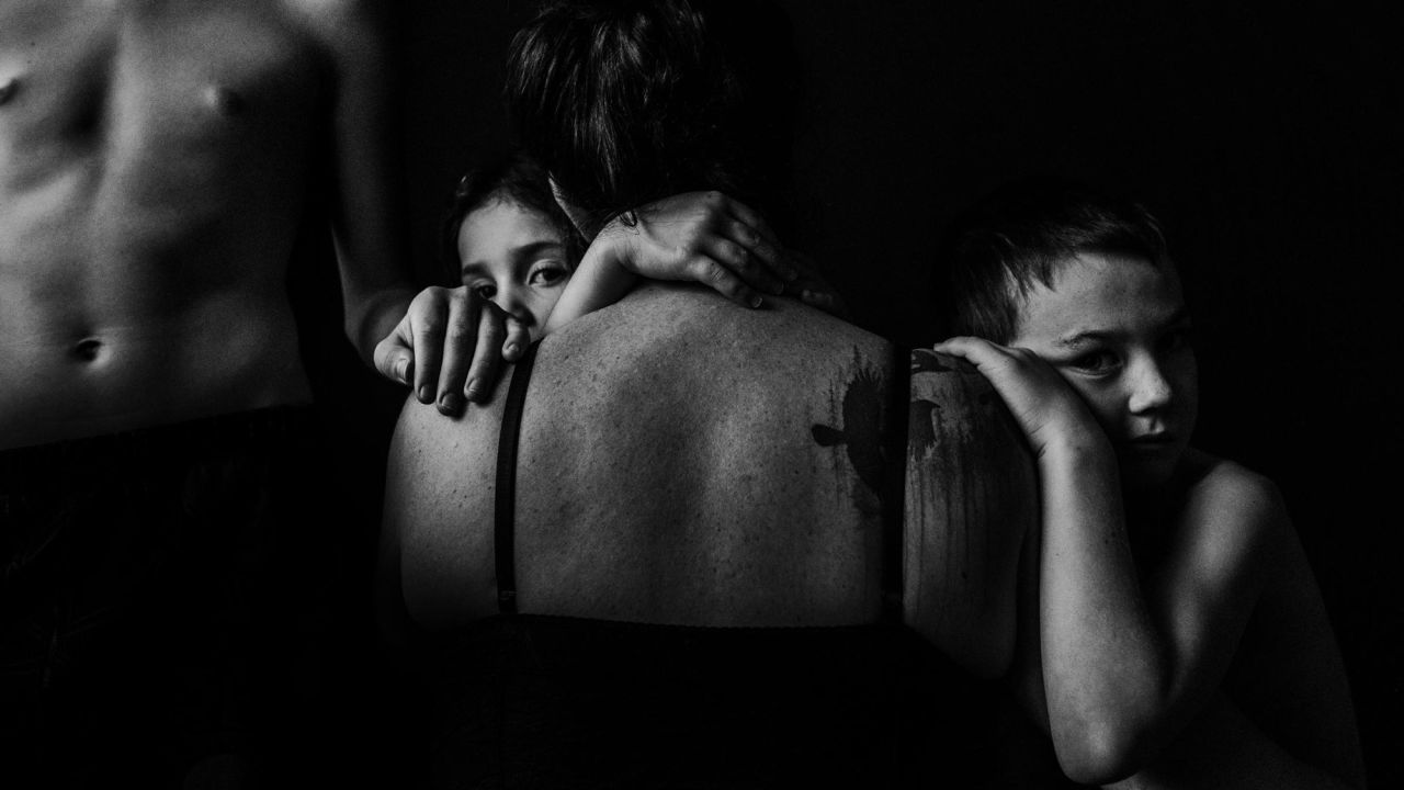 <a href="https://www.ashleymarstonbirthphotography.com/" target="_blank" target="_blank">Ashley Marston</a> has been photographing her children daily for eight years, and she has started incorporating herself into the project. She wanted "to show them that I was there, too, loving them, protecting them. ... It has been an incredibly healing experience. What at first felt really strange and awkward now feels like therapy and a way of self-expression."
