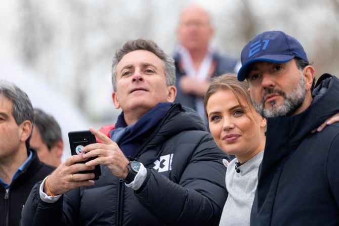 Agag is joined in the venture by the founder of boat maker SeaBird Technologies, Sophi Horne (center), and former F1 engineer Rodi Basso (right).