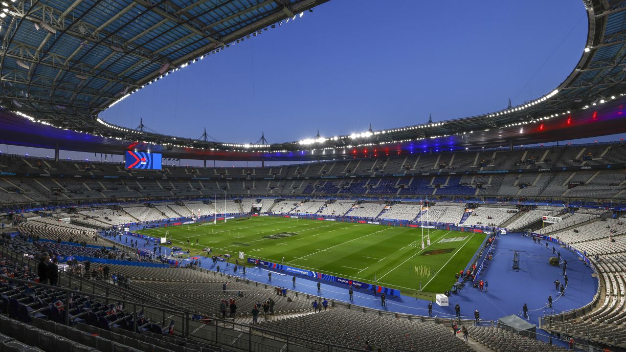 A view of Stade De France ahead of Six Nations match between France and England.
