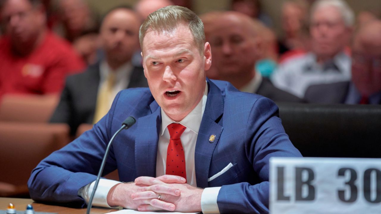 Some voters said they're backing state Sen. Brett Lindstrom, seen here in 2019, because they think his campaign has been less negative.